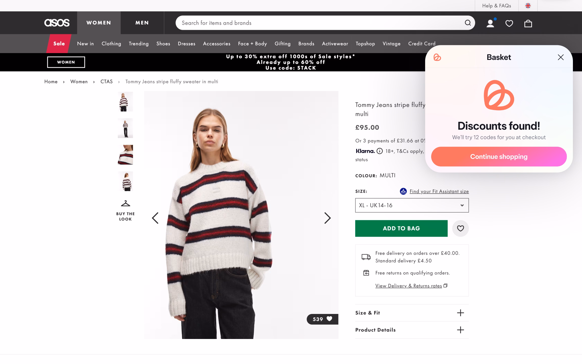 Basket – desktop web app
